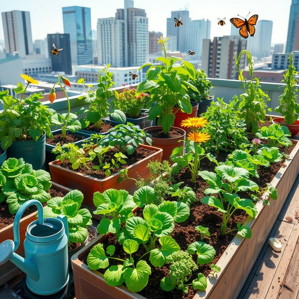 도시에서 재배하는 도시 농업