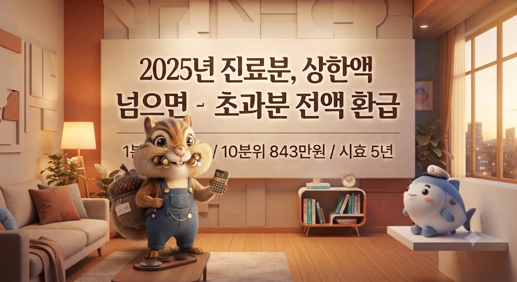 본인부담상한제 환급금 핵심 정리 요약 이미지