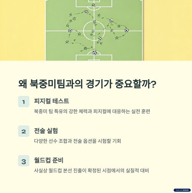 한국 축구 미국 멕시코 원정 평가전