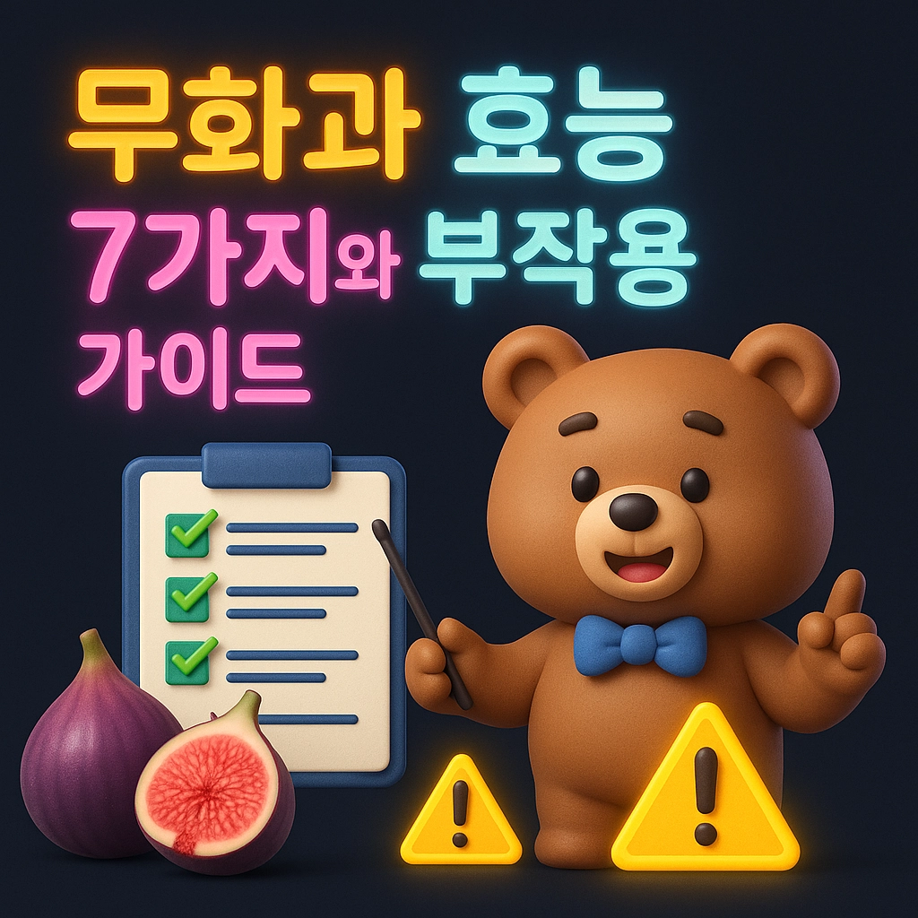 무화과 효능 7가지와 부작용 가이드