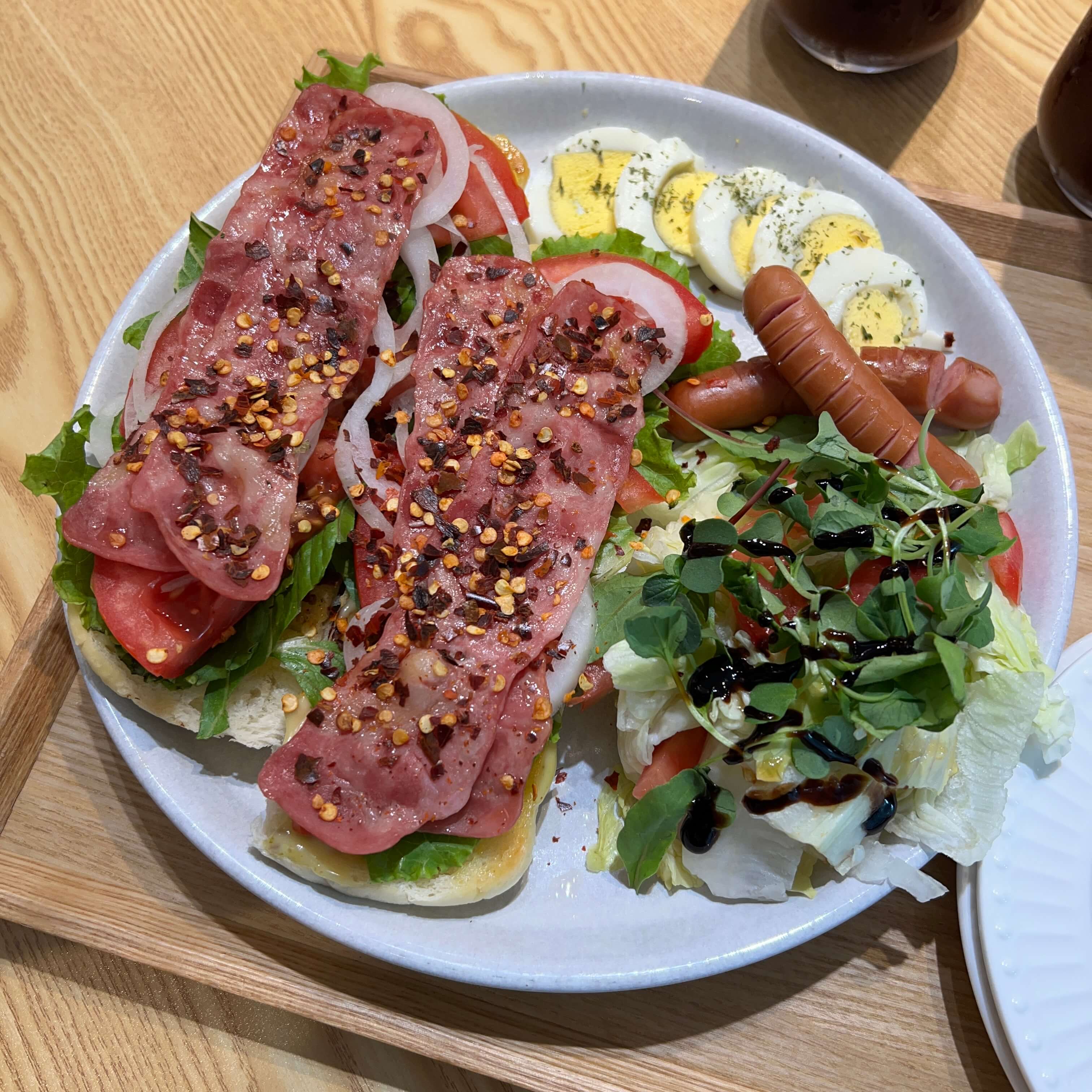 코지에서아침을