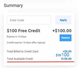 00달러 무료 크레딧