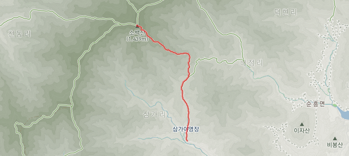 삼가동지도