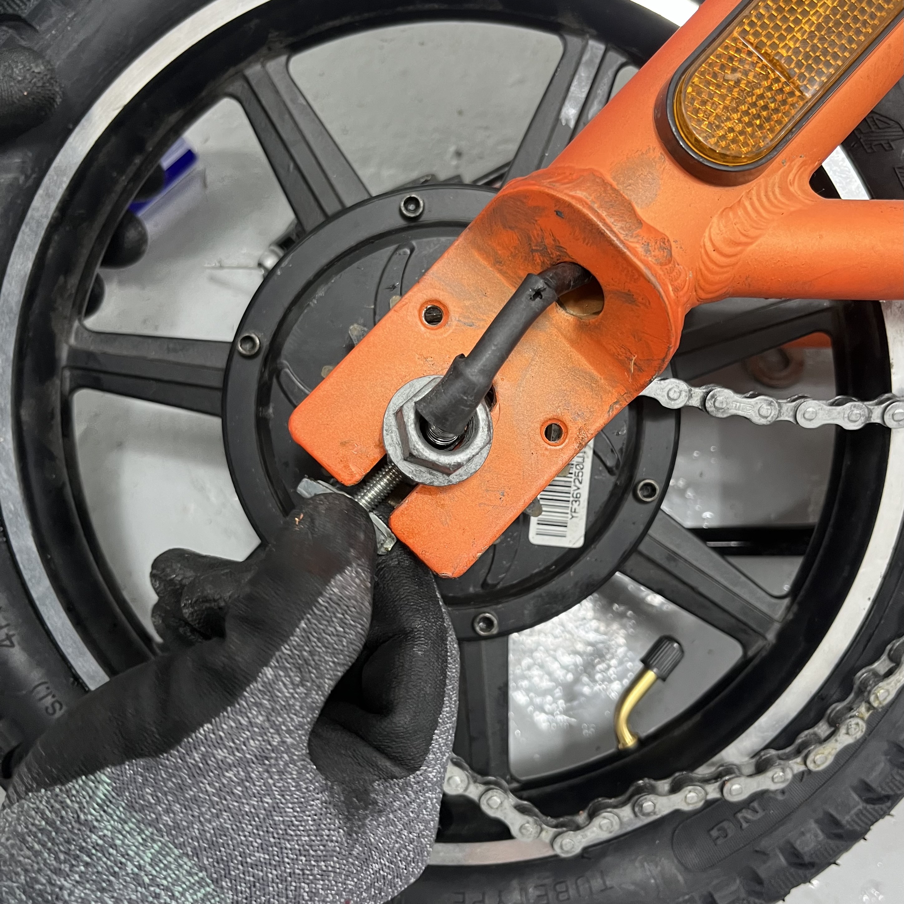 전기자전거 수리: 샤오미 HIMO V1 PLUS 히모 플러스-타이어 펑크 교체 AS, 수원 화성 동탄 광교 용인 안양 오산 안산 분당 군포