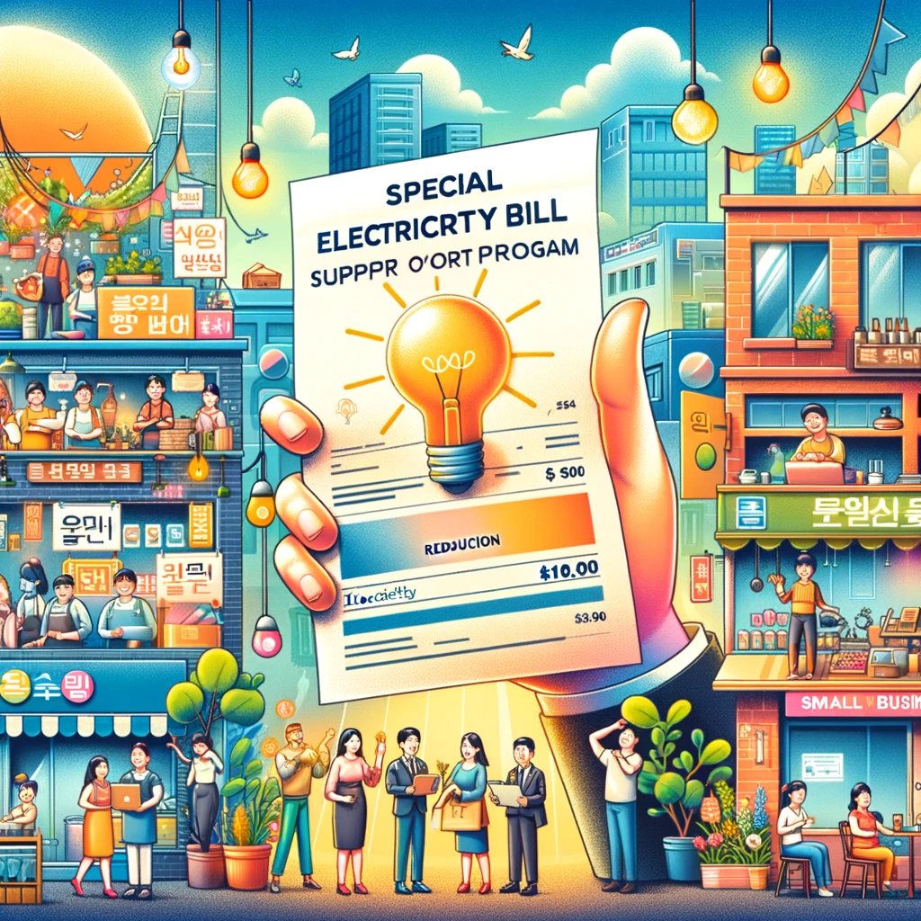소상공인 전기요금 특별지원 사업안내