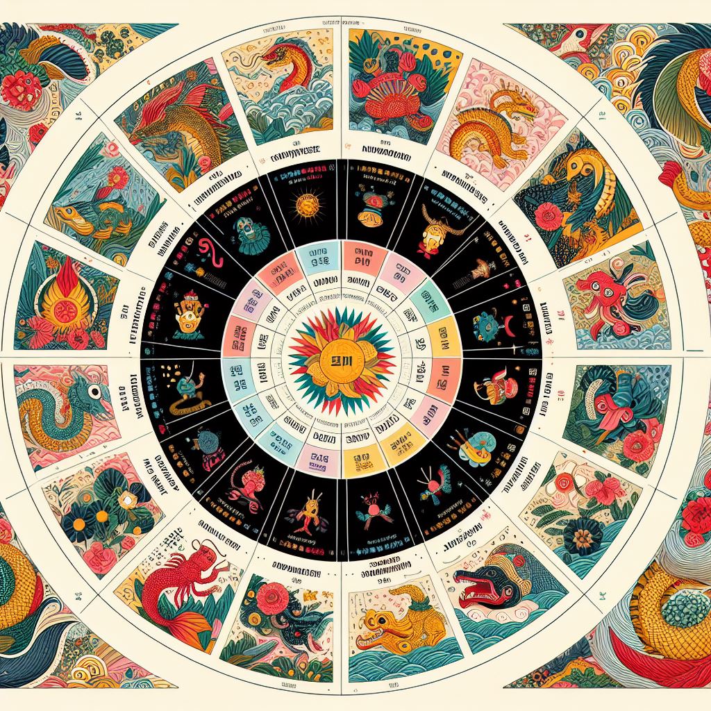 오늘의 운세: 띠별 운세 &bull; 12간지 동물 순서 자축인묘진사오미신유술해