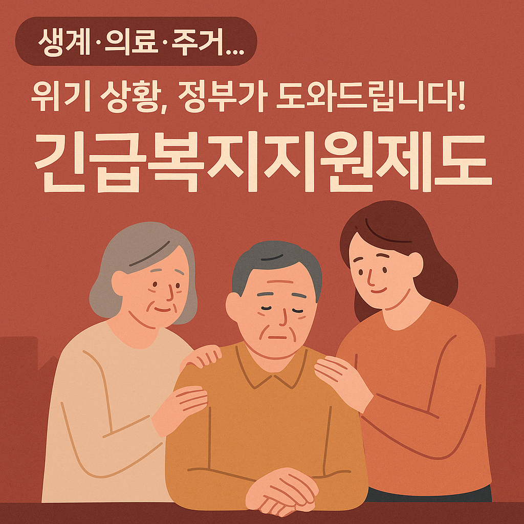 긴급복지지원제도 신청 안내