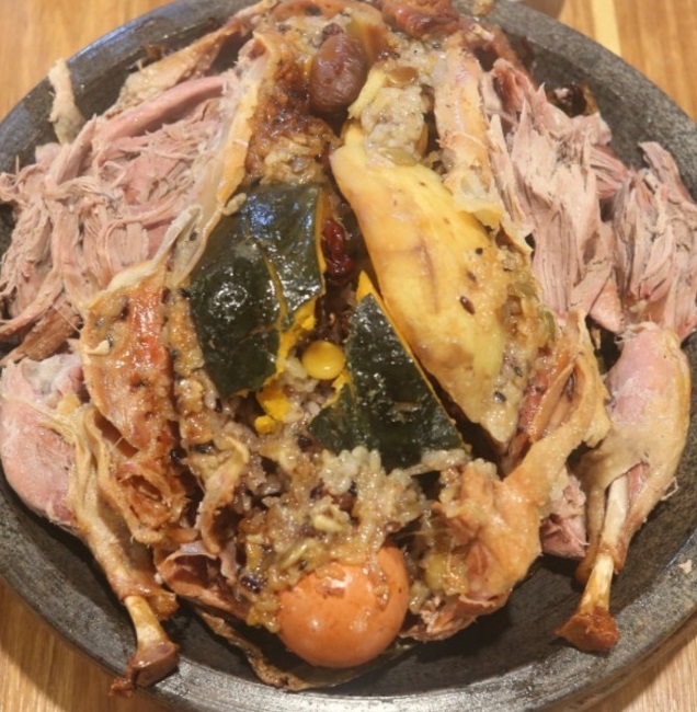 오리진흙구이-청기와오리촌