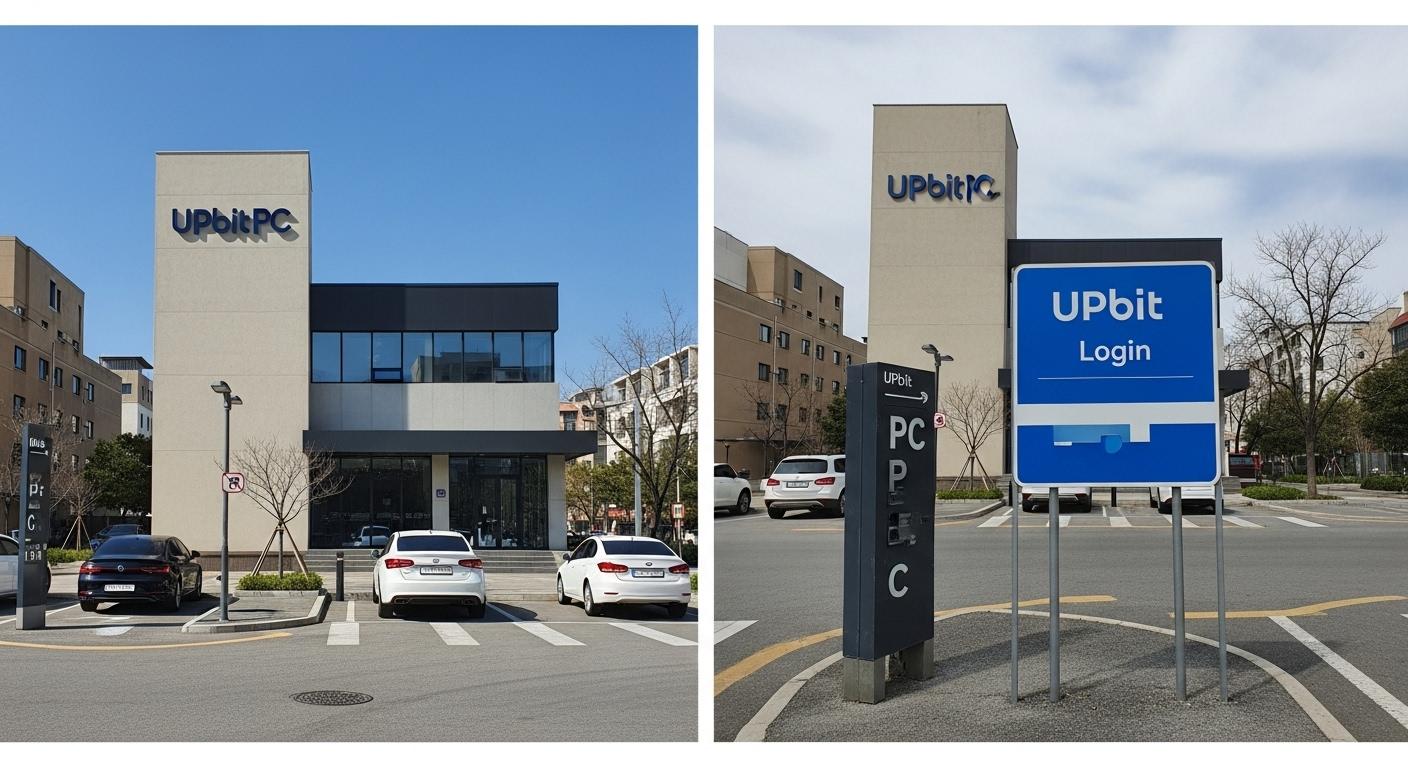 업비트 pc로그인