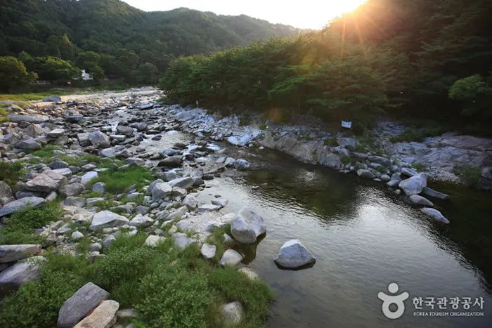 농월정 전경 이미지