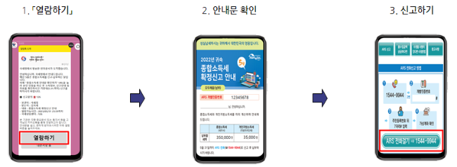 국세청 홈택스 종합소득세 이미지입니다.