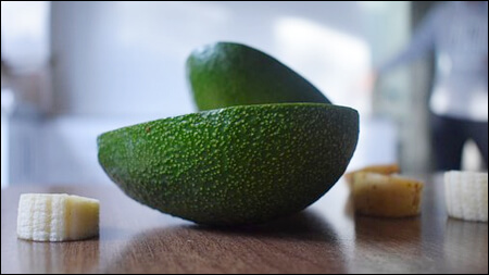 아보카도와 바나나