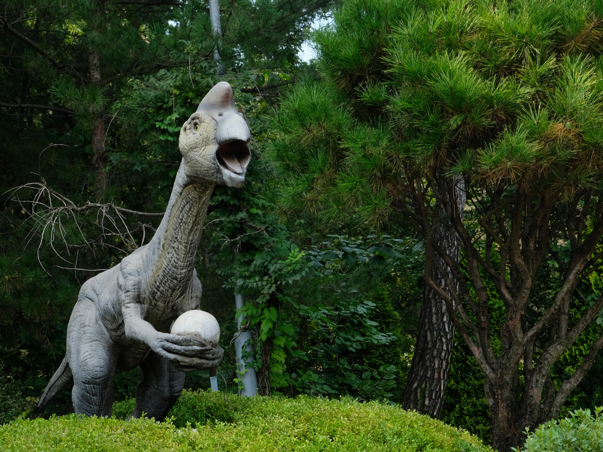 덕평공룡수목원 공룡모형2 - 오비랍토르