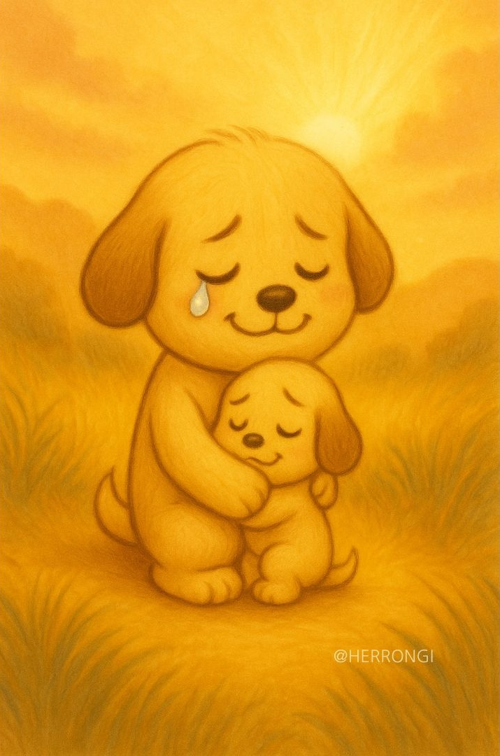 마음을 인정한 아이를 따뜻하게 안아주는 치유의 순간