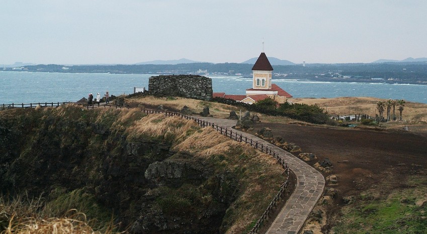 제주 섭지코지 대양이미지 드라마 올인 촬영지