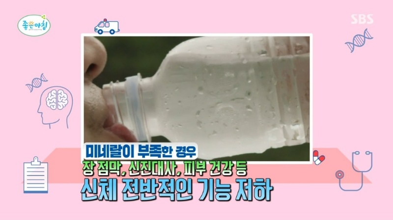 물 생수 과일 딸기 미네랄 섭취 방법 