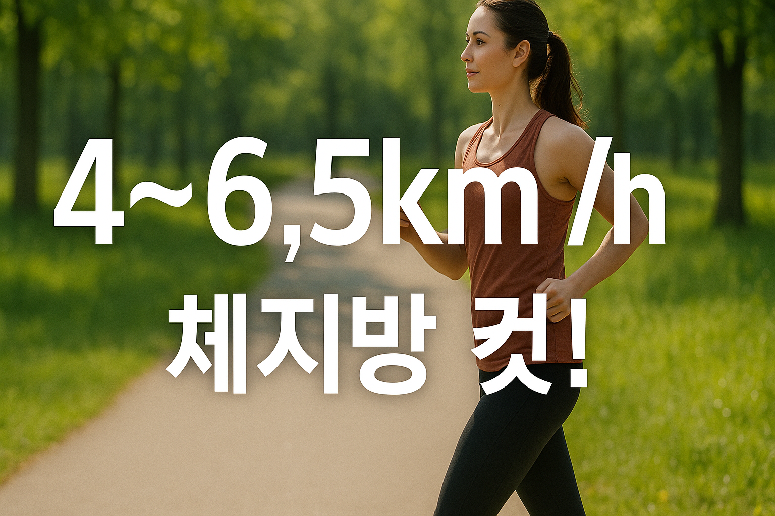 슬로우 조깅 런닝머신 속도