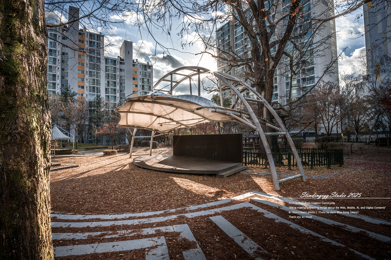 #공원 #가을 #낙엽