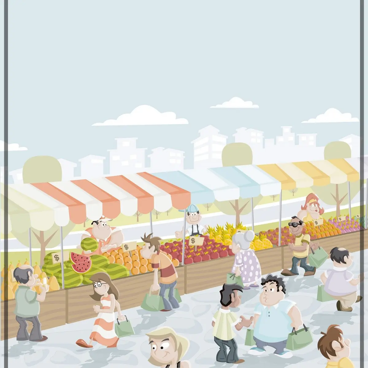 전통시장에서-장을-보고-있는-사람들-상생페이백-카드소비-지역경제-활성화