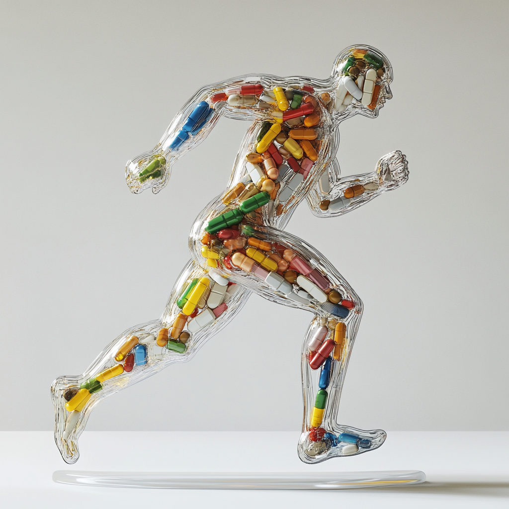 러닝 퍼포먼스 영양제 관련 사진