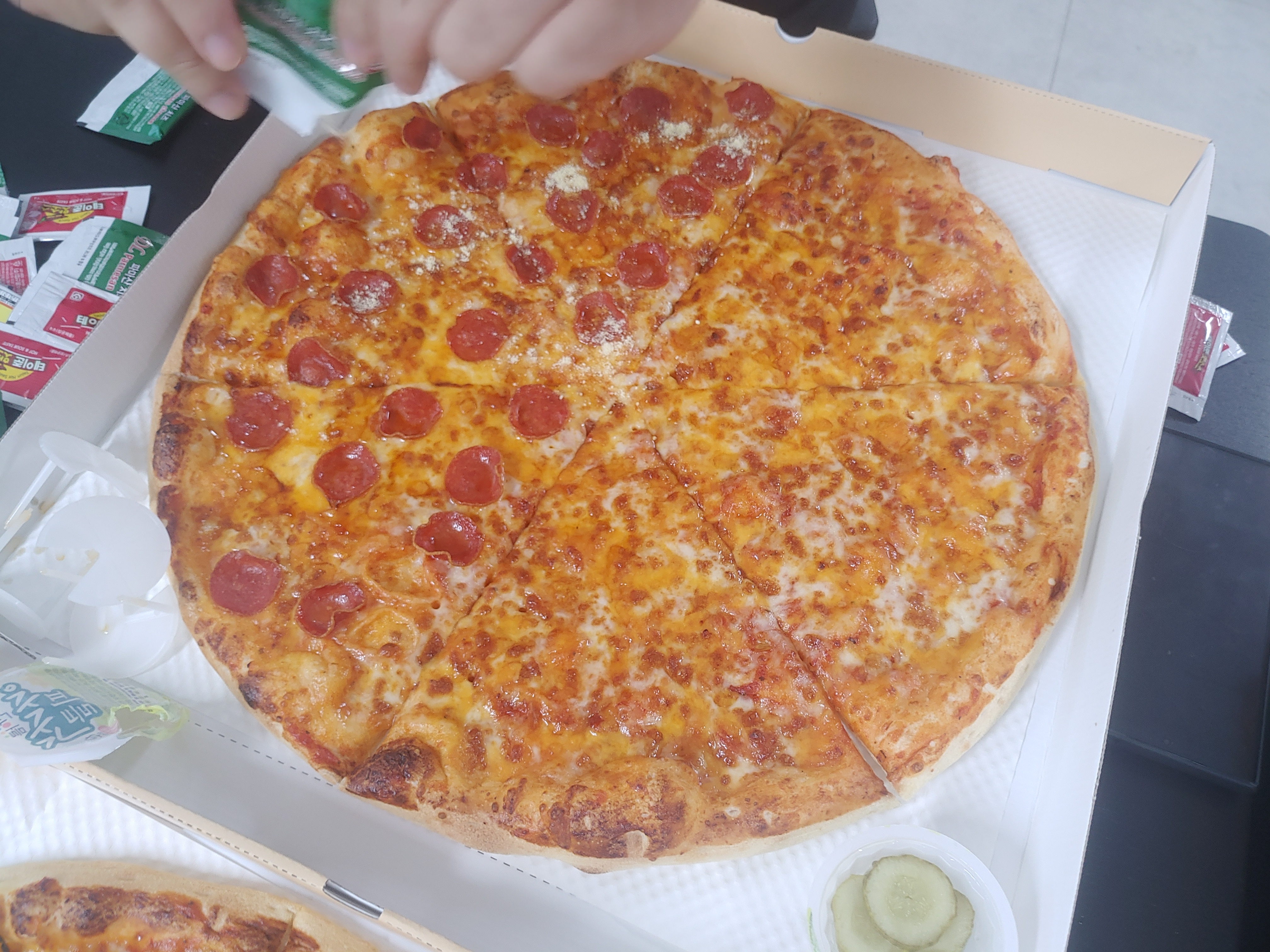 레오펍 피자배달 후기