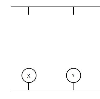 반감산기-유접점