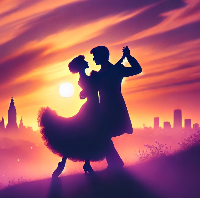 영화 라라랜드 관련 AI 이미지 첨부