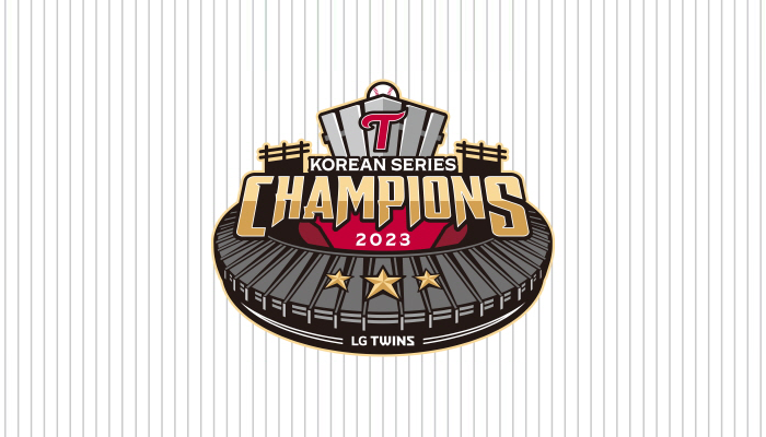 LG트윈스 한국시리즈 우승 엠블럼 이미지