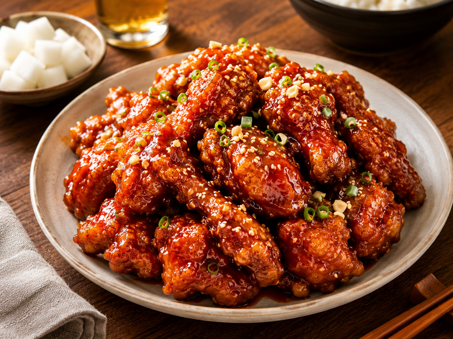 양념치킨