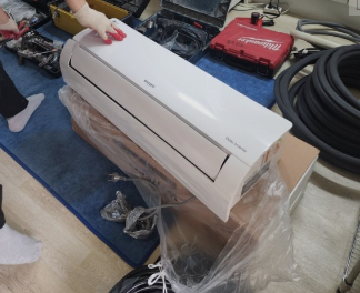 정부지원 소상공인 노후냉난방기 교체 및 개방냉장고 문달기