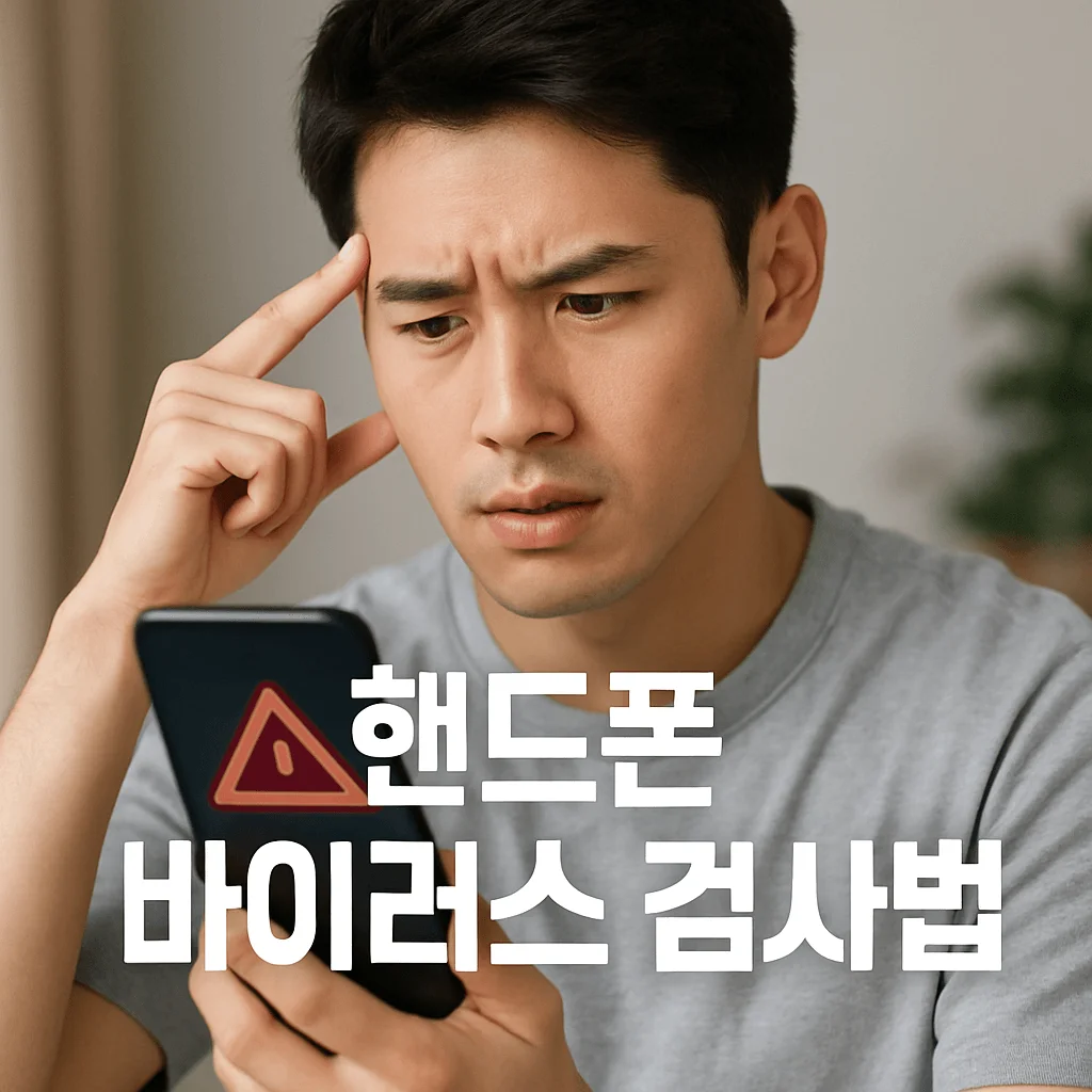 핸드폰 바이러스 진단 완전 가이드