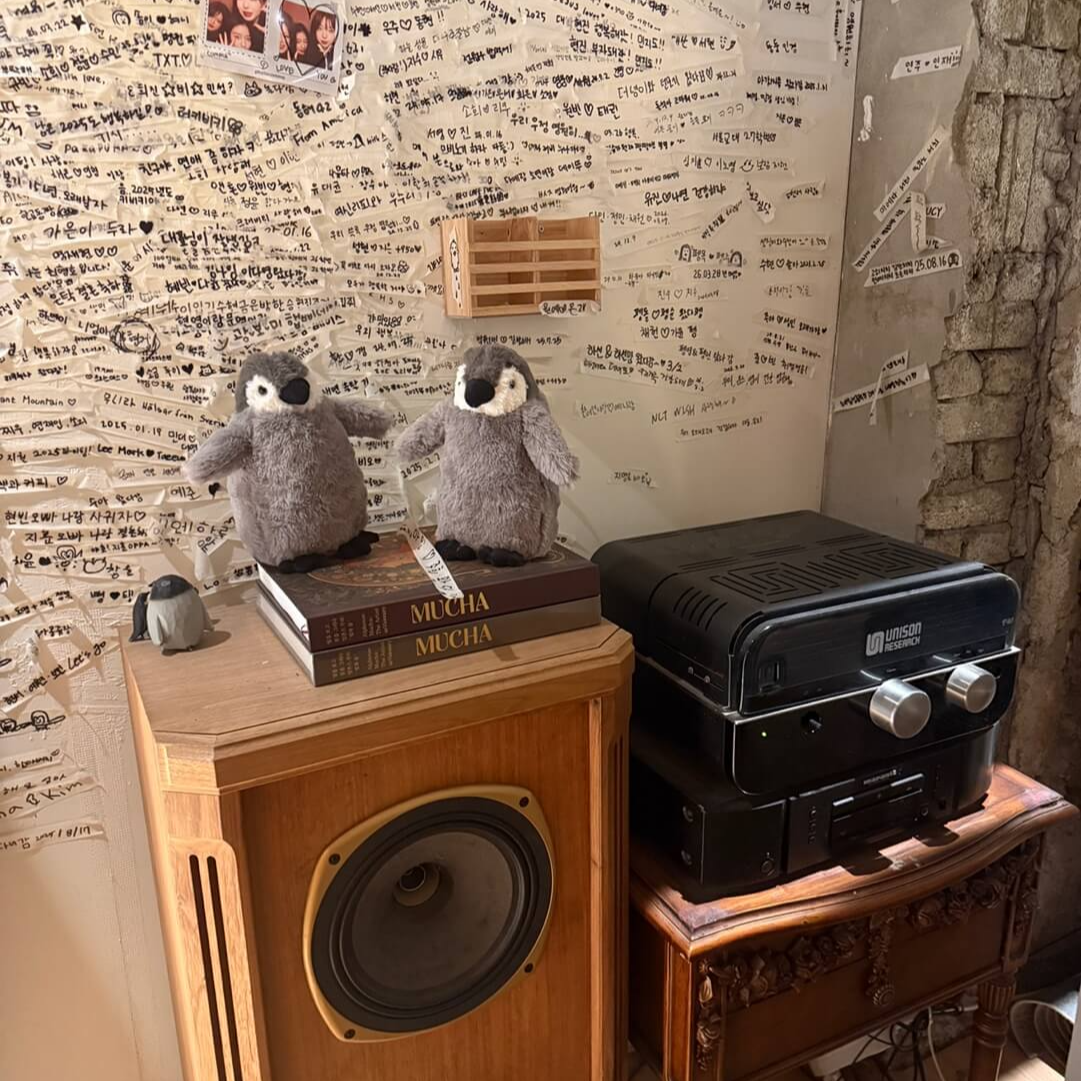 그레이펭귄커피 펭귄 컨셉 인테리어 귀여운 소품