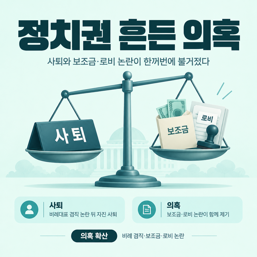정치권 흔든 의혹