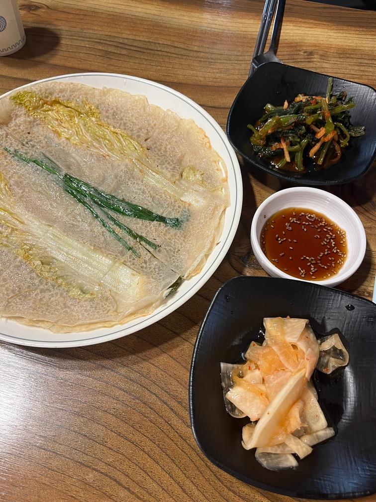메밀전입니다