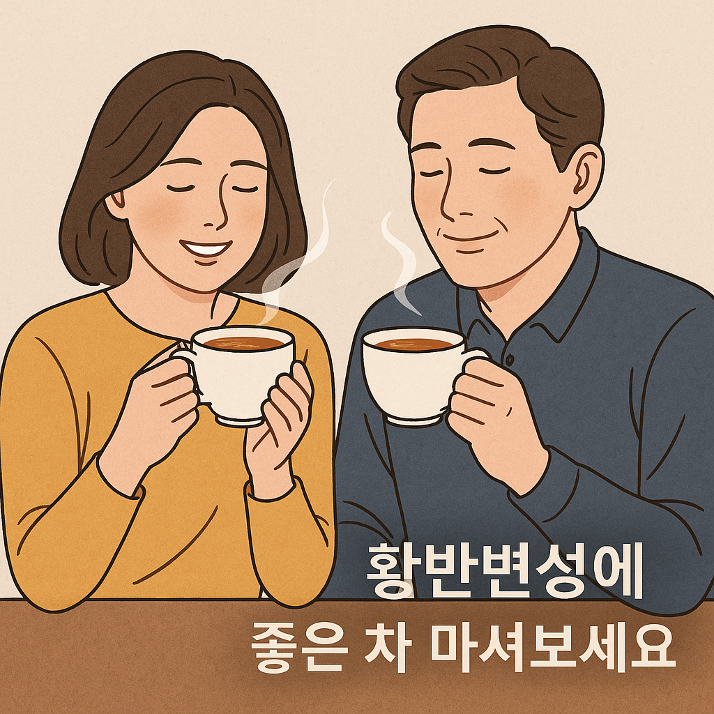 황반변성에 좋은 차는 대부분 항산화 성분이 풍부