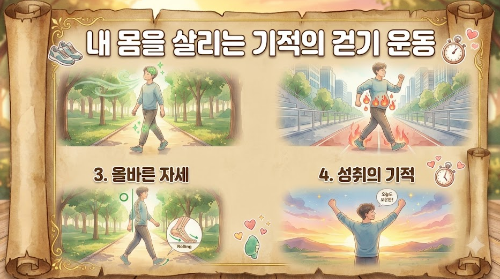 [건강 관리] 내 몸에 맞는 걷기 운동: 슬로우워킹 및 파워워킹 효과 비교와 다이어트 걷기 완벽 가이드