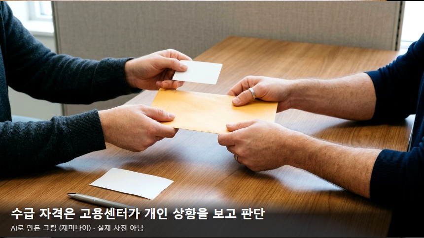 2026 실업급여 조건 - 고용센터
