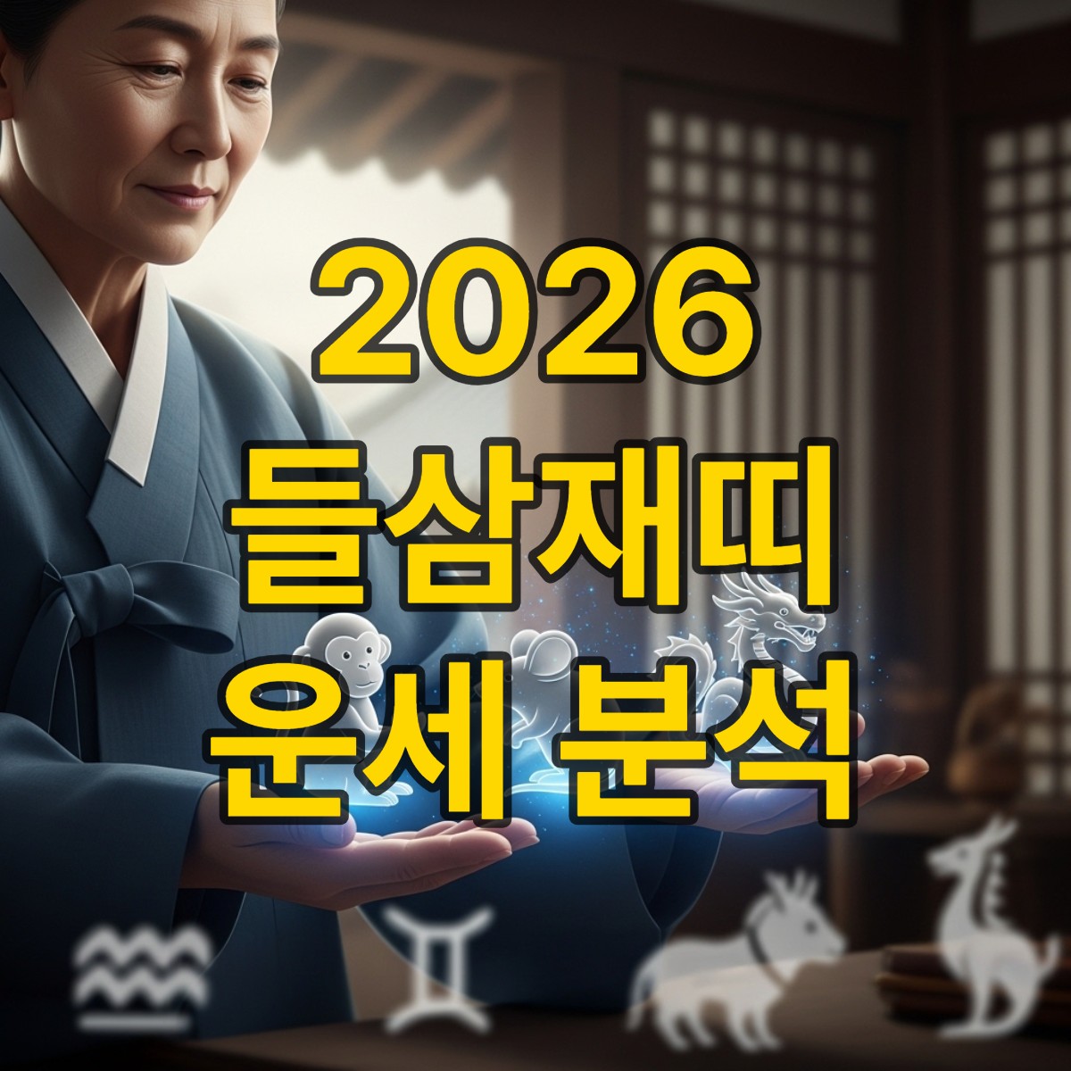 2026년 들 삼재띠