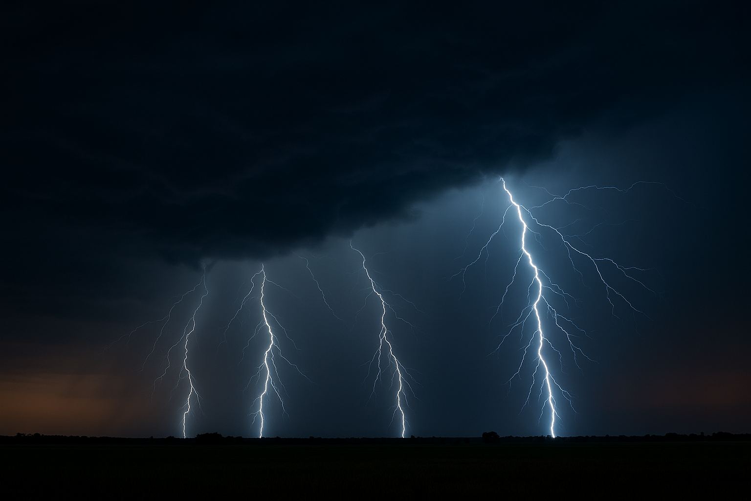 하늘을 가르는 빛, 번개 꿈의 숨겨진 의미는?
