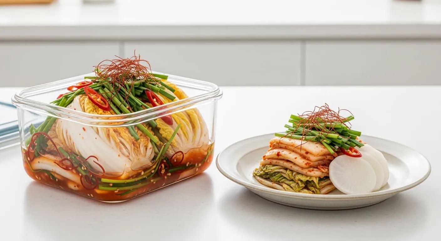 백김치 쉽고 맛있게 담그는법