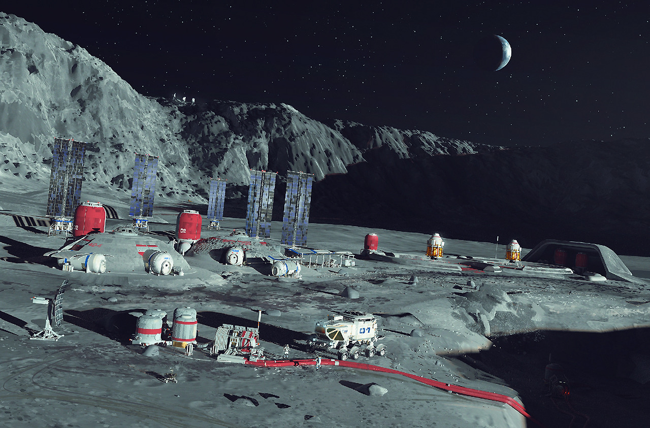 인류의 달 개발 계획