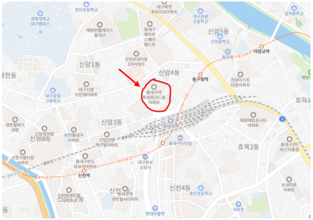 동대구역 화성파크드림 무순위 청약