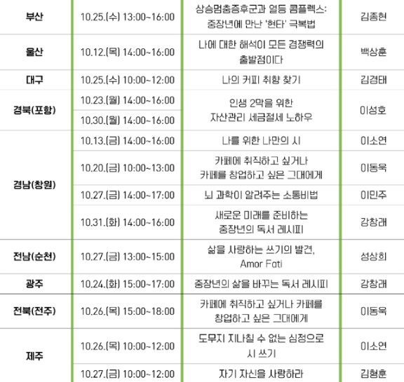 중장년청춘문화공간