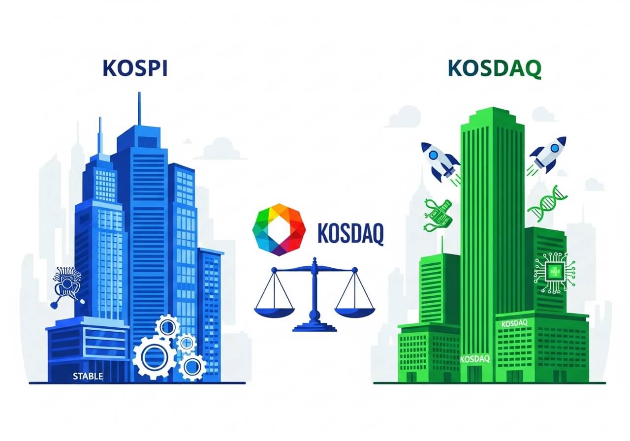 코스피와 코스닥의 차이