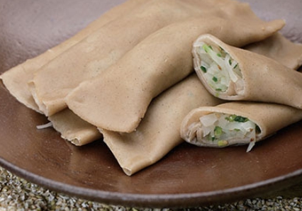 한국의 떡 종류 빙떡