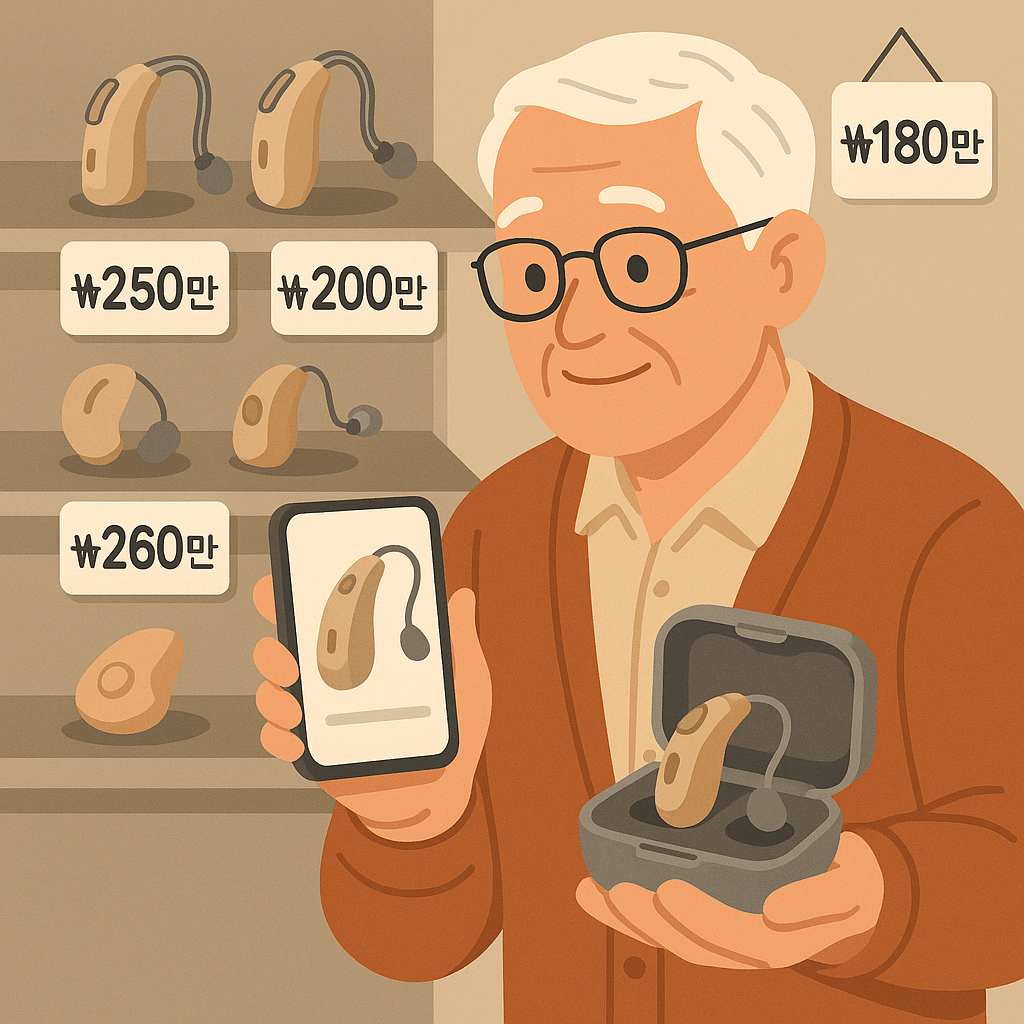2025년 보청기 가격 총정리 – 브랜드별 가격 비교와 선택법