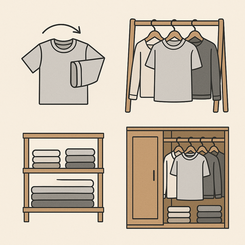 옷 정리 방법