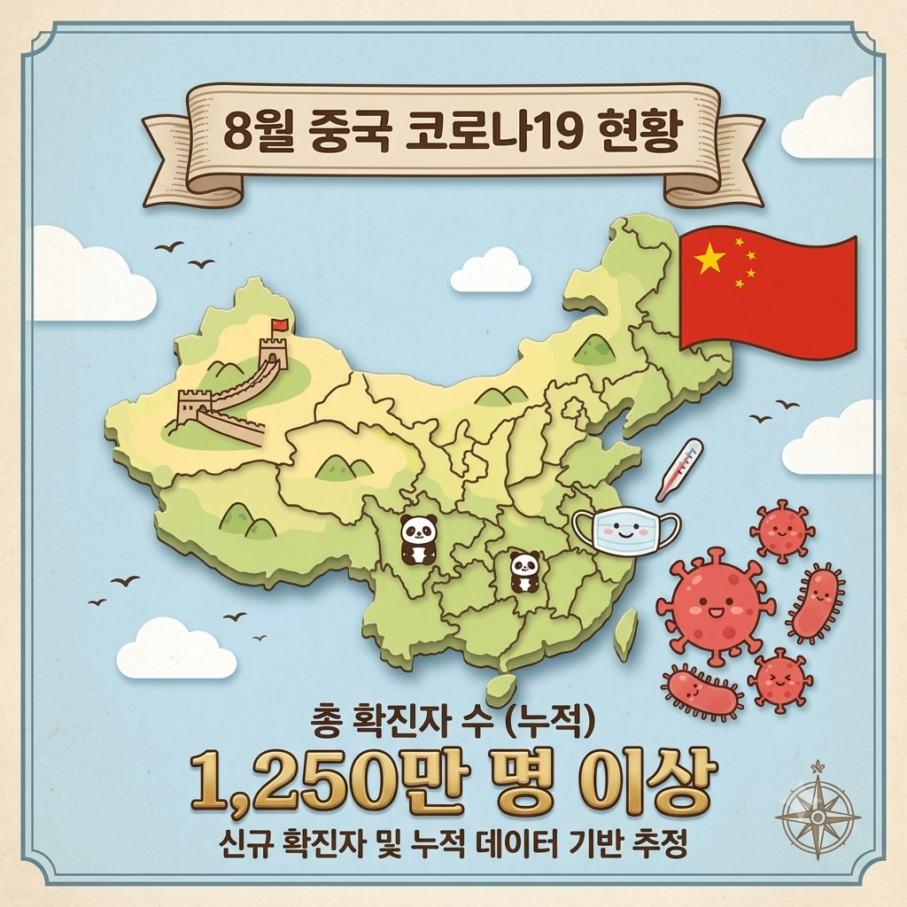 코로나 재유행 2026 중국 52만명 확진