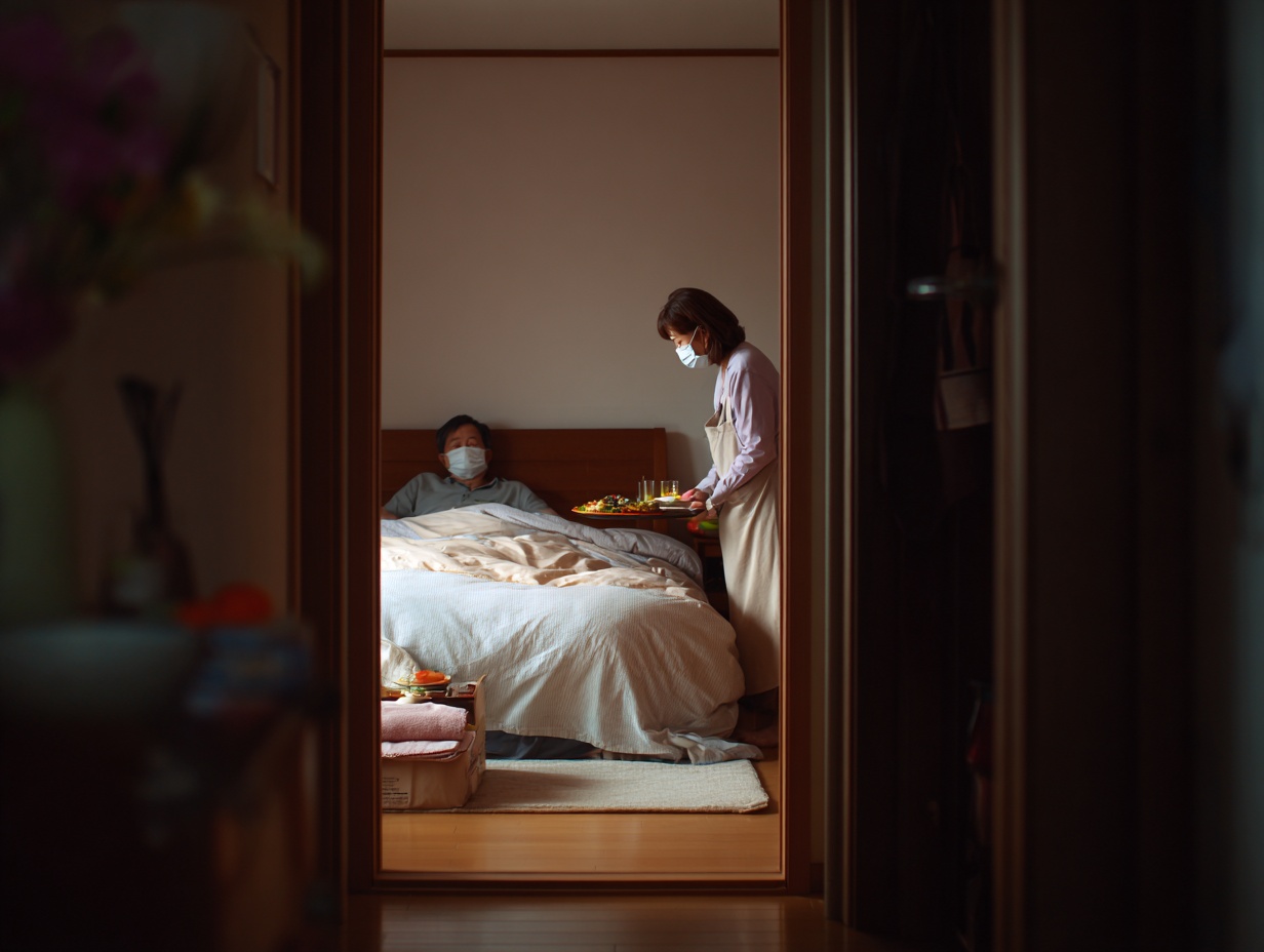 가정내 격리, 환자 분리, 수건 분리, 노로바이러스 대처, 간병, 마스크 착용, 2차감염 예방