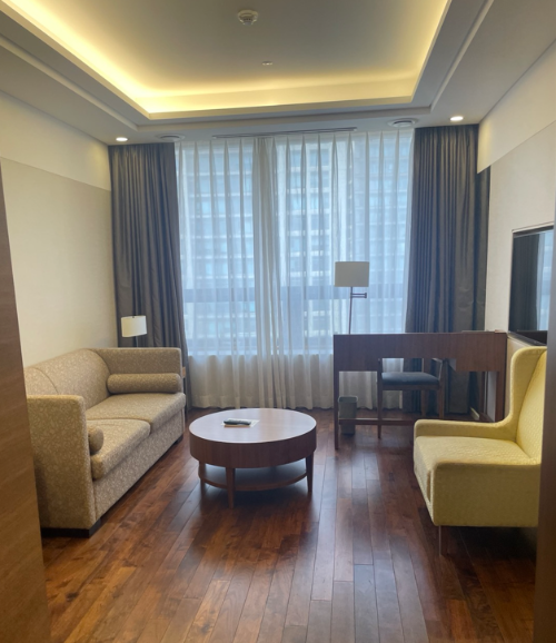 서울 가든호텔 거실